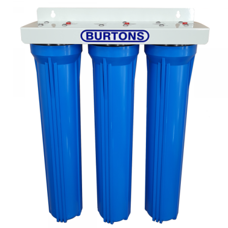 Burtons 20" 3 Stage Dechlorinator with cartridges